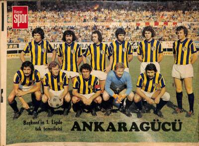 HAYAT SPOR DERGİSİ SAYI34 - 23 EKİM 1974 - ELAZIĞSPOR VE ANKARAGÜCÜ POSTERLERİ KRT17721 - 2