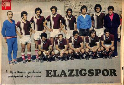 HAYAT SPOR DERGİSİ SAYI34 - 23 EKİM 1974 - ELAZIĞSPOR VE ANKARAGÜCÜ POSTERLERİ KRT17721 - 3