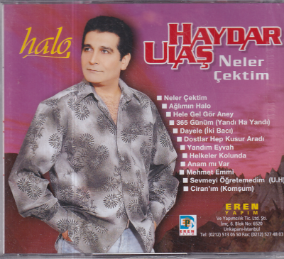 Haydar Ulaş - Nelere Çektim (Sıfır Ürün) CD Müzik CD1446 - 2