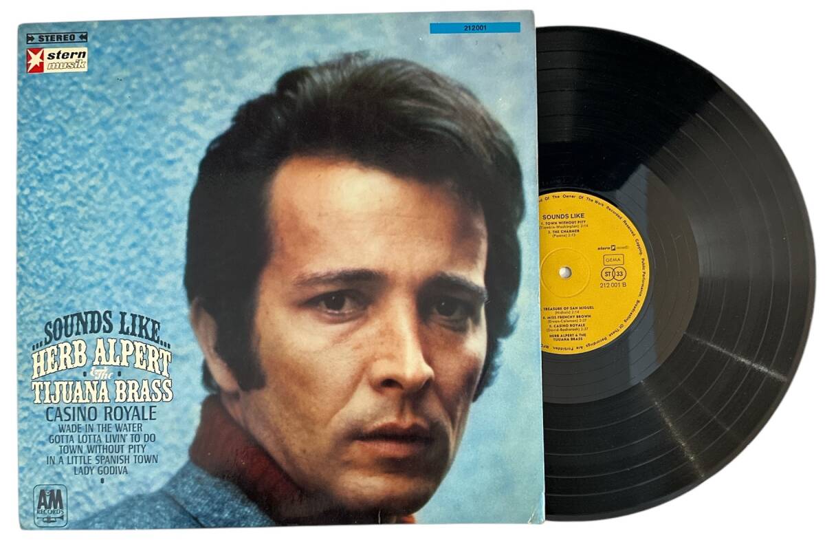 Herb Alpert & The Tijuana Brass - Sounds Like (Stern Musik) LP Plak (10/8) PLK25595 - 1