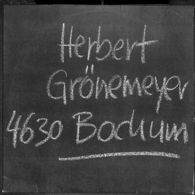 Herbert Grönemeyer – 4630 Bochum 1984 LP (109) PLK17610 - 1