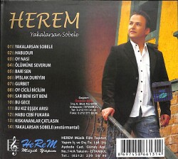 Herem - Yakalarsan Sobele CD (İkinci El) CD3610 - 2