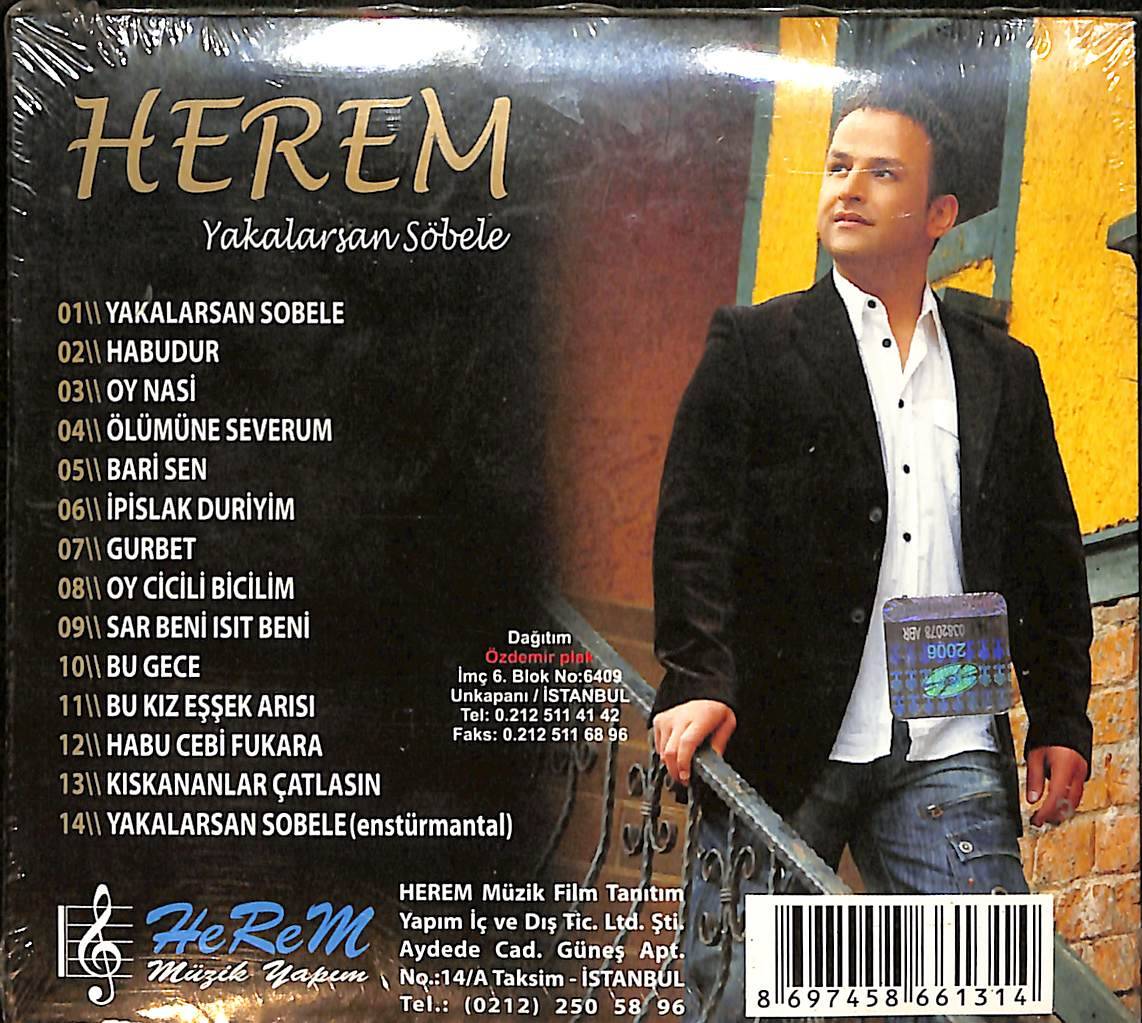 Herem - Yakalarsan Sobele CD (Sıfır) CD3611 - 2