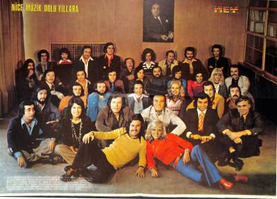 Hey Dergisi – Poster - Nice Müzik Dolu Yıllara EFMN12647 - 1