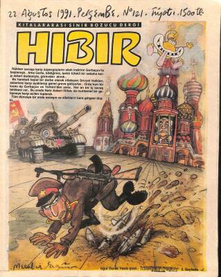 Hıbır Dergisi Sayı 121 Kıtalararası Sinir Bozucu Dergi 22 Ağustos 1991 NDR20908 - 1