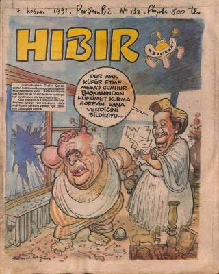 Hıbır Dergisi Sayı 132 Kıtalararası Sinir Bozucu Dergi 7 Kasım 1991 NDR20917 - 1