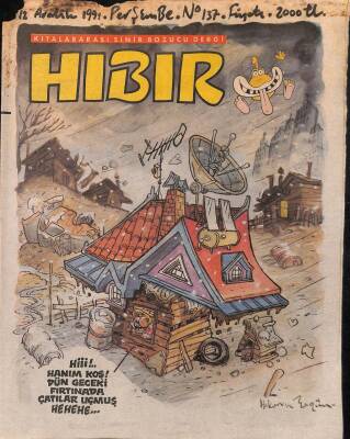 Hıbır Dergisi Sayı 137 Kıtalararası Sinir Bozucu Dergi 12 Aralık 1991 NDR20919 - 1