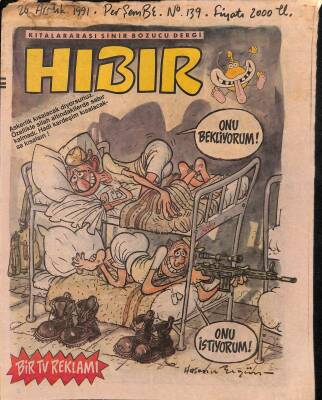 Hıbır Dergisi Sayı 139 Kıtalararası Sinir Bozucu Dergi 26 Aralık 1991 NDR20922 - 1