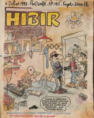 Hıbır Dergisi Sayı 145 Kıtalararası Sinir Bozucu Dergi 6 Şubat 1992 NDR20925 - 1