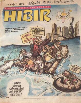 Hıbır Dergisi Sayı 146 Kıtalararası Sinir Bozucu Dergi 13 Şubat 1992 NDR20903 - 1