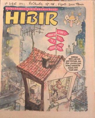 Hıbır Dergisi Sayı 148 Kıtalararası Sinir Bozucu Dergi 27 Şubat 1992 NDR20904 - 1