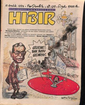 Hıbır Dergisi Sayı 189 Kıtalararası Sinir Bozucu Dergi 10 Aralık 1992 NDR20928 - 1