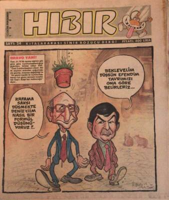 Hıbır Dergisi Sayı 24 Kıtalararası Sinir Bozucu Dergi 12 Ekim 1989 NDR20983 - 1