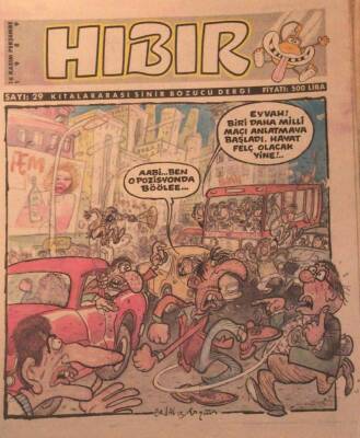 Hıbır Dergisi Sayı 29 Kıtalararası Sinir Bozucu Dergi 16 Kasım 1989 NDR20986 - 1