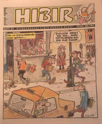 Hıbır Dergisi Sayı 31 Kıtalararası Sinir Bozucu Dergi 30 Kasım 1989 NDR20988 - 1