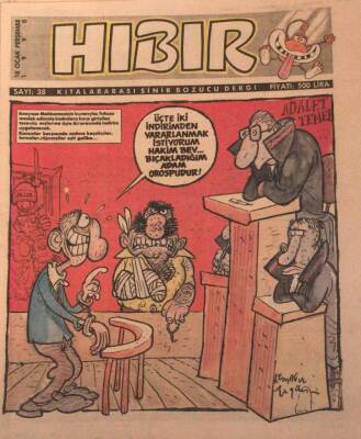 Hıbır Dergisi Sayı 38 Kıtalararası Sinir Bozucu Dergi 18 Ocak 1990 NDR20993 - 1