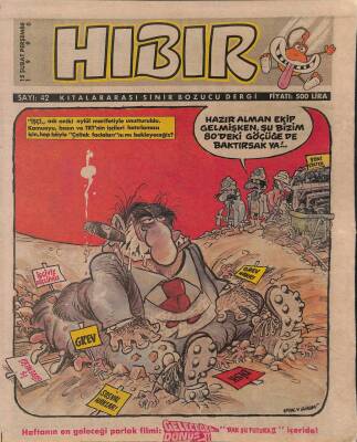 Hıbır Dergisi Sayı 42 Kıtalararası Sinir Bozucu Dergi 15 Şubat 1990 NDR20947 - 1