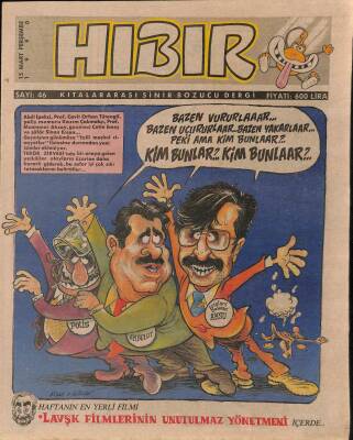 Hıbır Dergisi Sayı 46 Kıtalararası Sinir Bozucu Dergi 15 Mart 1990 NDR20949 - 1