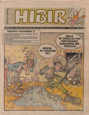 Hıbır Dergisi Sayı 65 Kıtalararası Sinir Bozucu Dergi 26 Temmuz 1990 NDR20958 - 1