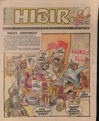 Hıbır Dergisi Sayı 66 Kıtalararası Sinir Bozucu Dergi 2 Ağustos 1990 NDR20959 - 1