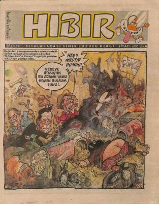 Hıbır Dergisi Sayı 67 Kıtalararası Sinir Bozucu Dergi 9 Ağustos 1990 NDR20960 - 1