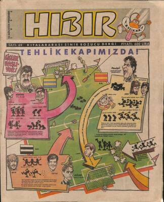 Hıbır Dergisi Sayı 69 Kıtalararası Sinir Bozucu Dergi 23 Ağustos 1990 NDR20961 - 1