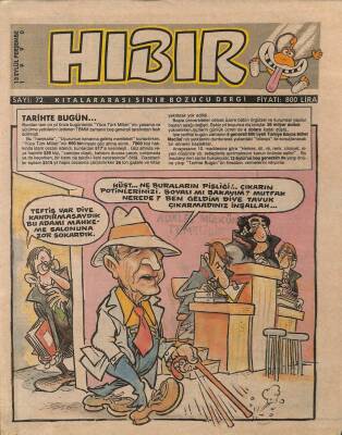 Hıbır Dergisi Sayı 72 Kıtalararası Sinir Bozucu Dergi 13 Eylül 1990 NDR20963 - 1