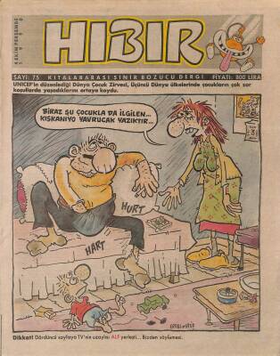 Hıbır Dergisi Sayı 75 Kıtalararası Sinir Bozucu Dergi 4 Ekim 1990 NDR20966 - 1