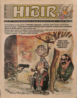 Hıbır Dergisi Sayı 77 Kıtalararası Sinir Bozucu Dergi 18 Ekim 1990 NDR209668 - 1