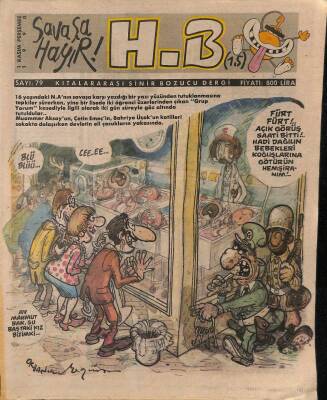 Hıbır Dergisi Sayı 79 Kıtalararası Sinir Bozucu Dergi 1 Kasım 1990 NDR209670 - 1