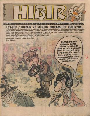 Hıbır Dergisi Sayı 81 Kıtalararası Sinir Bozucu Dergi 15 Kasım 1990 NDR209672 - 1