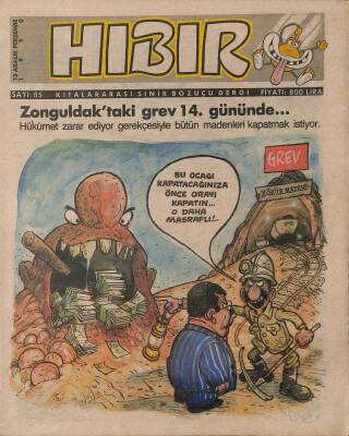 Hıbır Dergisi Sayı 85 Kıtalararası Sinir Bozucu Dergi 13 Aralık 1990 NDR209674 - 1