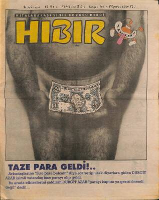 Hıbır Mizah Dergisi 4 Nisan 1991 NDR85030 - 1