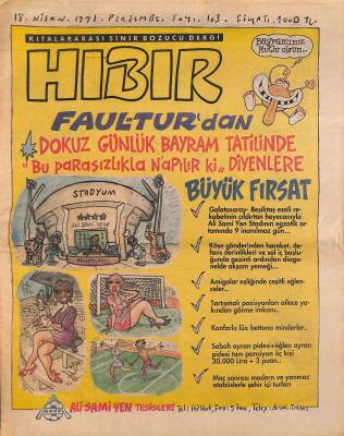 Hıbır Mizah Dergisi Sayı 103 18 Nisan 1991 NDR85095 - 1