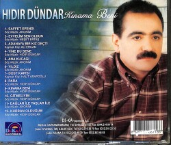 Hıdır Dündar - Kınama Beni - CD Müzik (109) CD3185 - 4