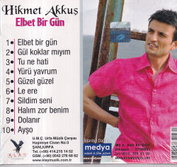 Hikmet Akkuş - Elbet Bir Gün (Sıfır Ürün) CD Müzik CD1402 - 2