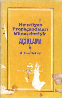 Hıristiyan Propagandaları Münesebetiyle Açıklama KTP85 - 1