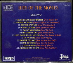 Hits Of The Movies* ( İkinci El ) CD Müzik CD1517 - 2