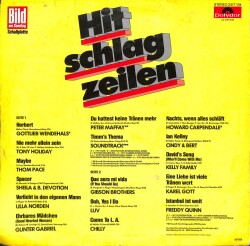 Hitschlagzeilen LP (109) PLK17209 - 2