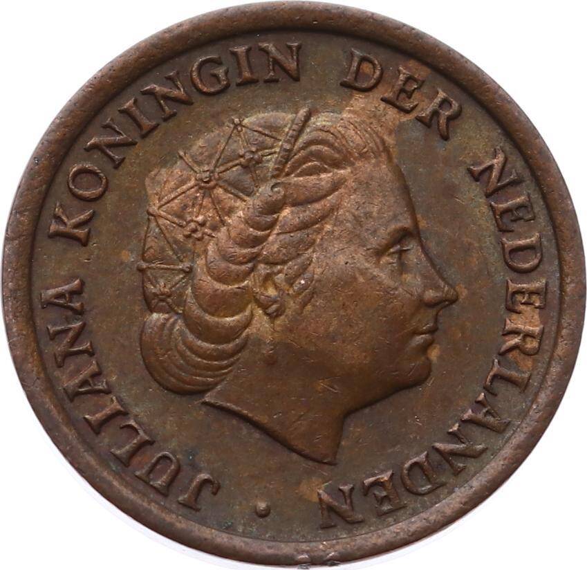 Hollanda 1 Cent 1964 ÇT+ *Queen Juliana* YMP6917 - 2