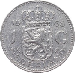 Hollanda 1 Gulden 1968 ÇÇT YMP2349 - 1