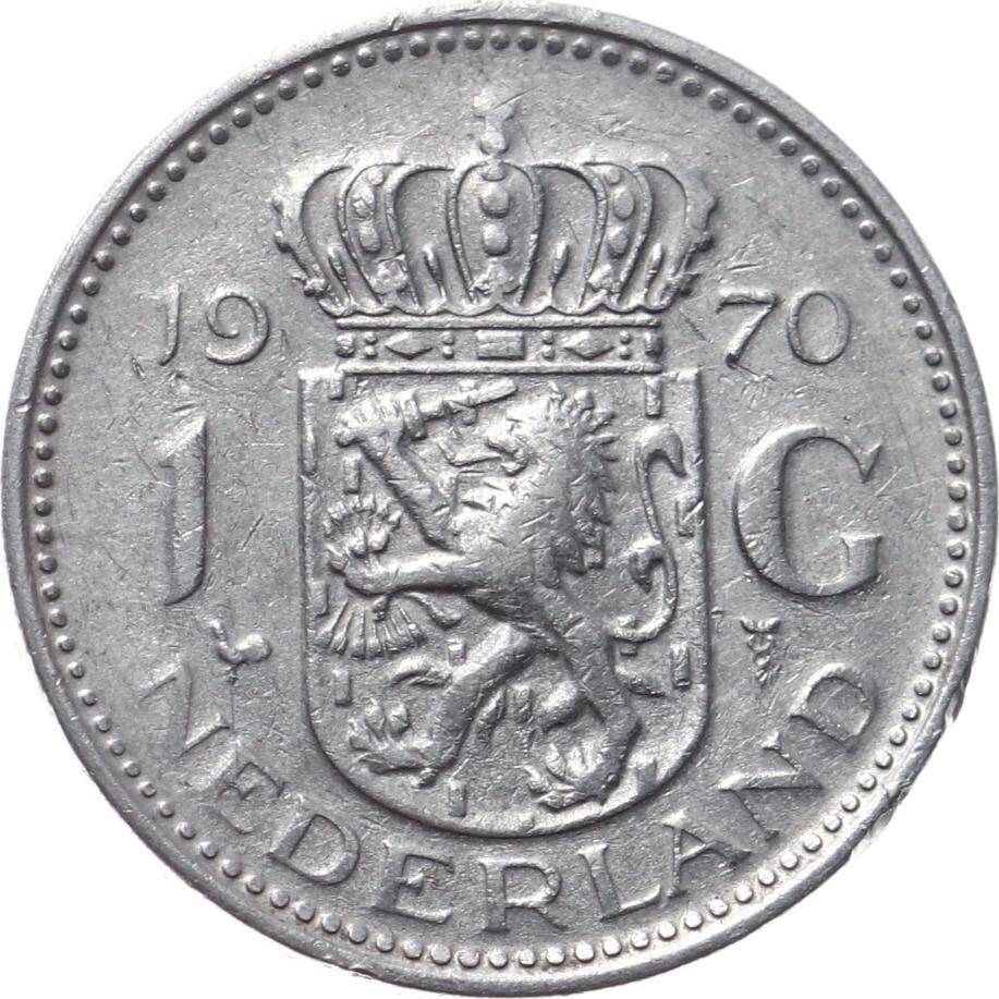 Hollanda 1 Gulden 1970 ÇÇT YMP9588 - 1