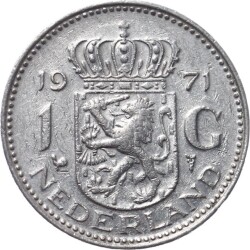 Hollanda 1 Gulden 1971 ÇÇT YMP9590 - 1