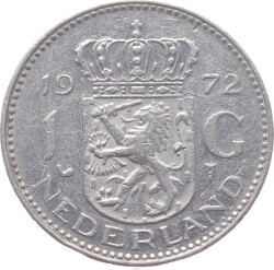 Hollanda 1 Gulden 1972 ÇÇT YMP2346 - 1