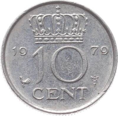 Hollanda 10 Cent 1965 ÇT YMP2400 - 1