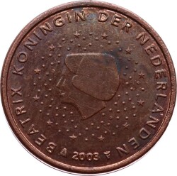 Hollanda 2 Euro Cent 2003 ÇÇT YMP5160 - 2