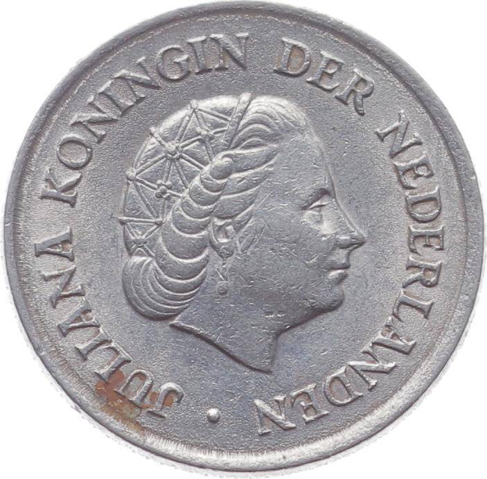 Hollanda 25 Cent 1965 ÇÇT *Juliana* YMP6168 - 2