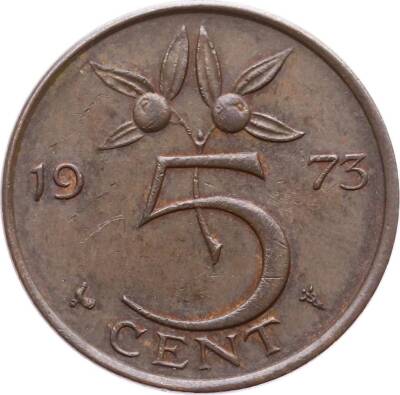 Hollanda 5 Cent 1973 ÇT *Queen Juliana* YMP2361 - 1