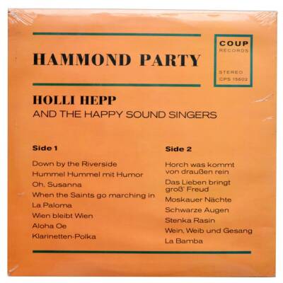 Holli Hepp And The Happy Sound Singers - Hammond Party LP PLAK PLK4580 - 2