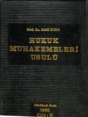 HUKUK MUHAKEMELERİ USULÜ CİLT 2 ( DÖRDÜNCÜ BASKI ) KTP2714 - 1